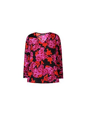 Ze-Ze Dami Blouse V-neck rose | Freewear