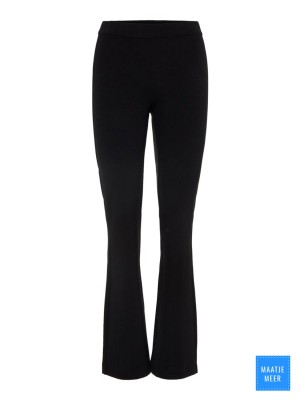 Vero Moda curve VMKAMMA NW FLARED JERSEY PANT CURVE Black | Freewear