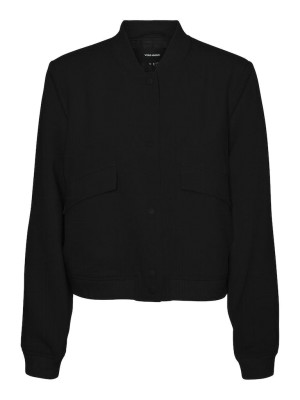 Vero Moda VMAMALA SHORT JACKET TS Black | Freewear