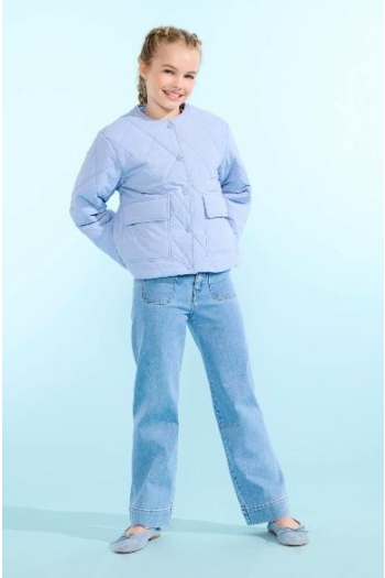 ONLY KOGROSALINA QUILTED JACKET VD OTW N: soft chambray