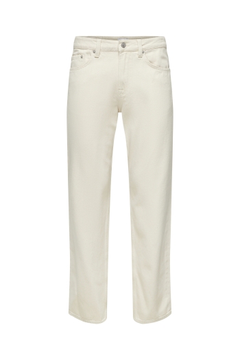 ONLY&SONS ONSEDGE STRAIGHT ECRU 5917 PIM DNM : ecru