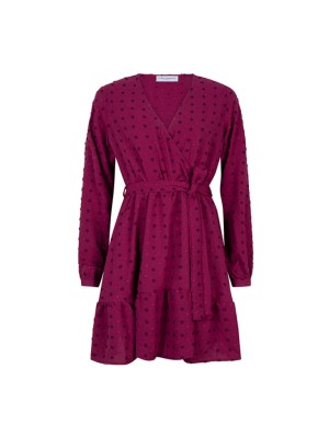 Lofty Manner Dress Brianna purple | Freewear