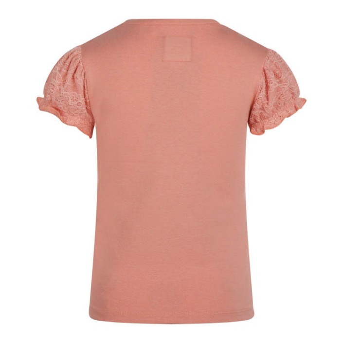 Koko Noko Ki T-shirt ss coral pink | Freewear Ki T-shirt ss - www.freewear.nl - Freewear