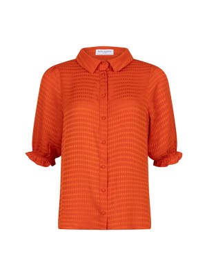 Lofty Manner Blouse Odi orange | Freewear Blouse Odi - www.freewear.nl - Freewear