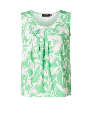 Yest Kaycie Essential top Bright Green/Off Whi | Freewear Kaycie Essential top - www.freewear.nl - Freewear