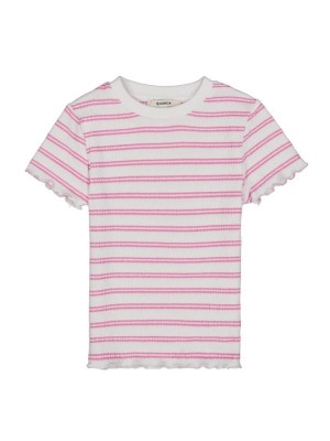Garcia O42411_girls T-shirt ss 9453-taffy pink | Freewear O42411_girls T-shirt ss - www.freewear.nl - Freewear