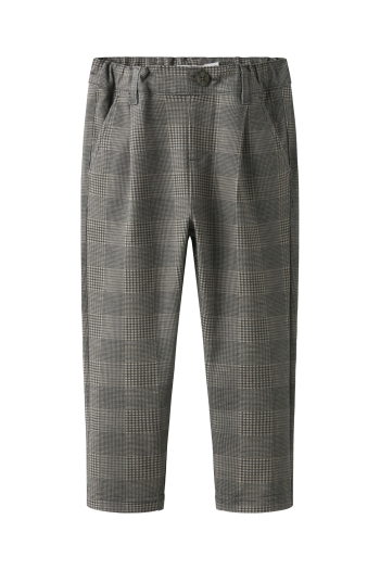NAME IT MINI NMMSILAS COMFORT PANT 1152-GS F black/checks