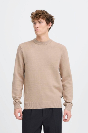 Casual Friday CFANDRO 0247 CREW NECK KNIT:Knit silver mink melange